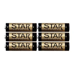 Batería Star Trading, pack de 6, AA