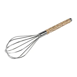 Batidor Ernst con mango trenzado, Alga marina, 28 cm