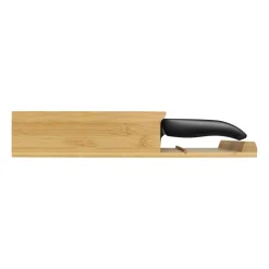Bloque de cuchillos Kyocera bambú para 4 cuchillos, 34 cm