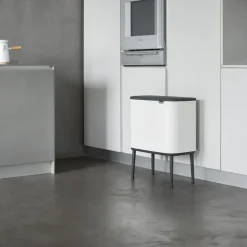 Bo Touch Bin 11+23 L, blanco