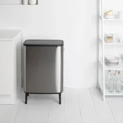 Bo touch bin high 60 L, acero cepillado mate