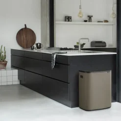 Bo touch bin 2x30 L, Platinum