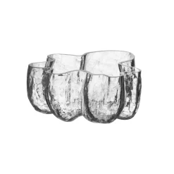 Bol Crackle 10,5 cm, transparente