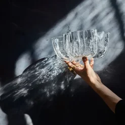 Bol Crackle 10,5 cm, transparente