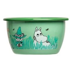 Bol esmaltado Moomin Boys 30 cl, verde
