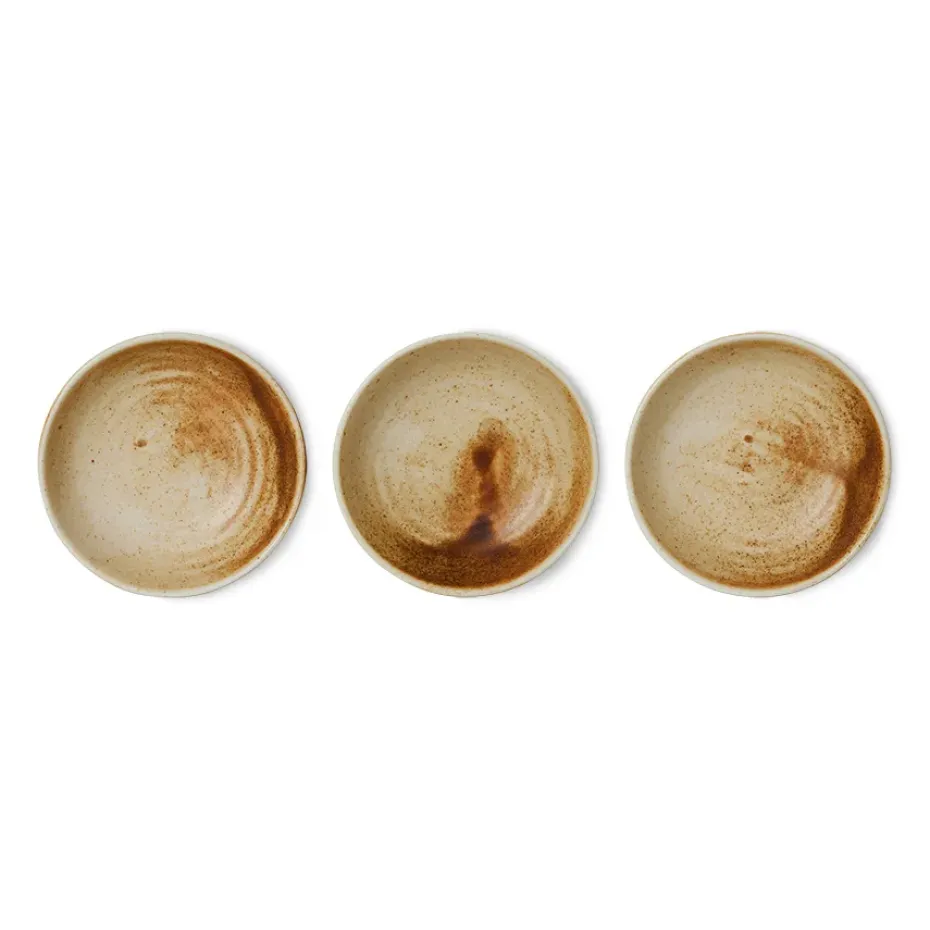 Bol Home Chef pequeño Ø9 cm, Rustic cream-brown