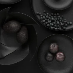 Bol para servir Alessi negro, 24 cm