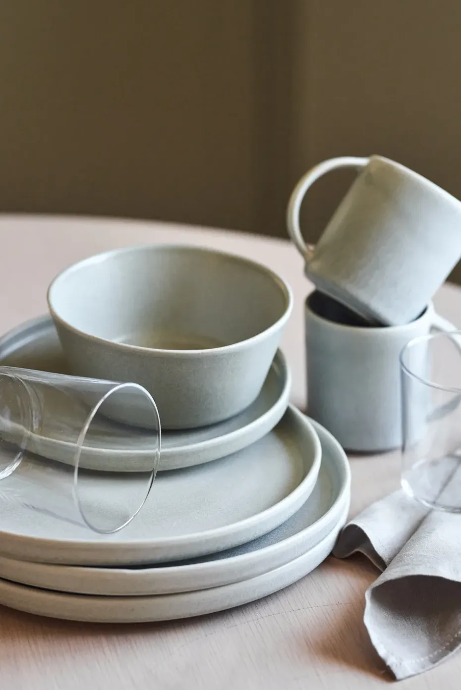 Bol Sandsbro, gris claro, Ø15 cm