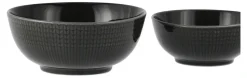Bol Swedish Grace, 60 cl, piedra (gris oscuro)