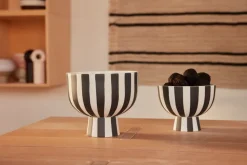 Bol Toppu Ø15 cm, negro-blanco