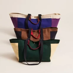 Bolsa Weekend Bag Organic S, Brown multi