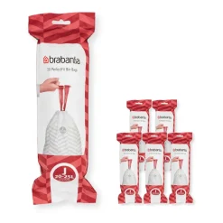 Bolsas de basura Brabantia PerfectFit 120 bolsas, Modell J, 20-25 L