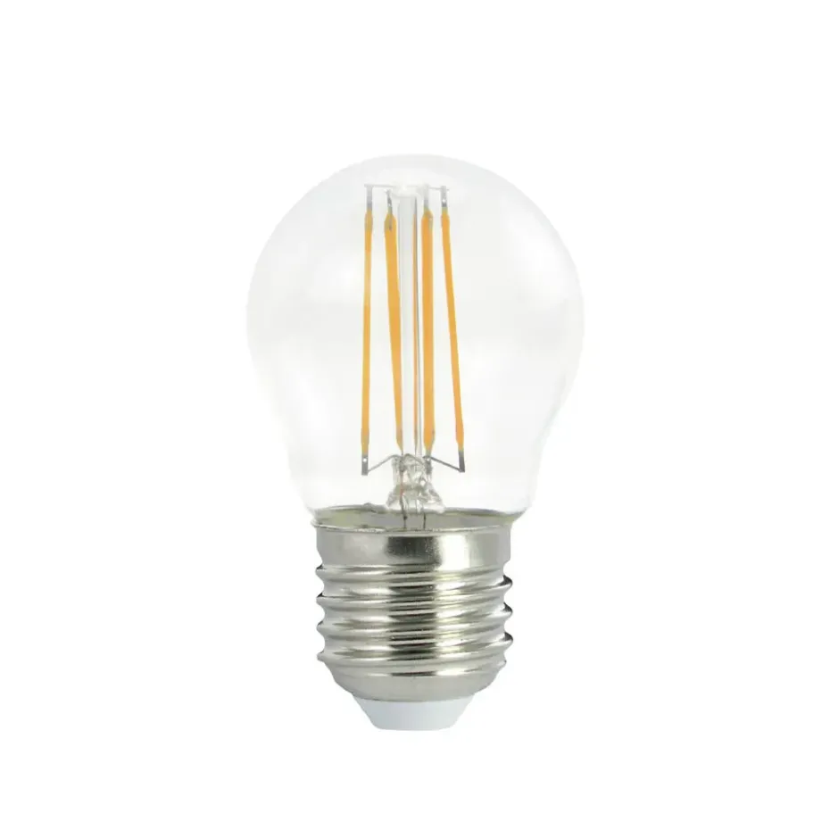 Bombilla Airam Filament LED klot E27, claro, con memoria, p45 e27, 5w
