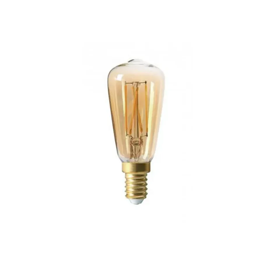 Bombilla E14 Edison Deco LED 2,5W regulable, 210lm 2400K