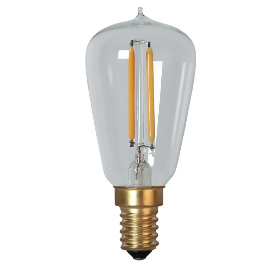 Bombilla E14 T25 LED soft glow filament, 3,8 cm 2200K