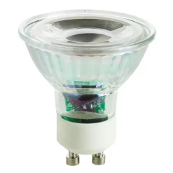 Bombilla GU10 LED foco, transparente