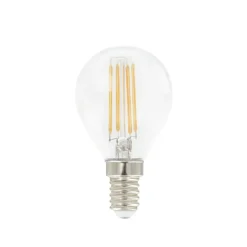 Bombilla LED de filamento Airam con regulación de 3 niveles de intensidad, claro, con memoria, p45 e14, 5w