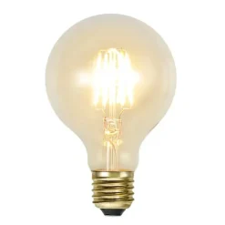 Bombilla Star Trading E27 LED soft glow regulable, 8 cm, 2100 K
