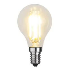 Bombilla Star Trading E14 LED filament clear, 4,5 cm, 2700K