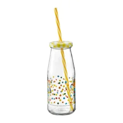 Botella con tapa y pajita Pippi 4,5 dl, Brinco