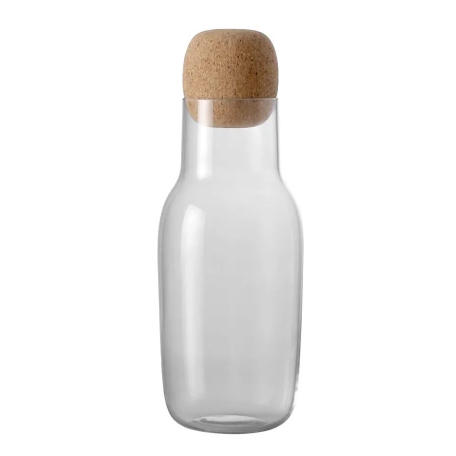 Botella Corky, transparente