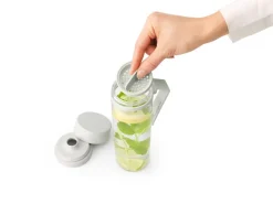 Botella de agua con Mantaro Make & Take 0,5 L, gris claro