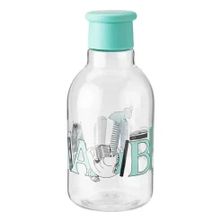 Botella de agua DRINK-IT Moomin ABC 0,5 L, Turqouise