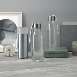Botella de agua Eva Solo 0,5 l, Marble grey (gris)