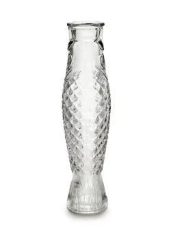 Botella de vidrio Fish & Fish 85 cl, Transparent