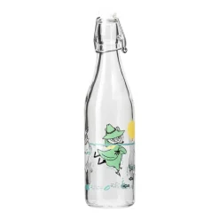 Botella de vidrio Mumin 0,5 l, Fun in the water