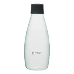 Botella de vidrio Retap Go 08 tapón de rosca 80 cl, Grey