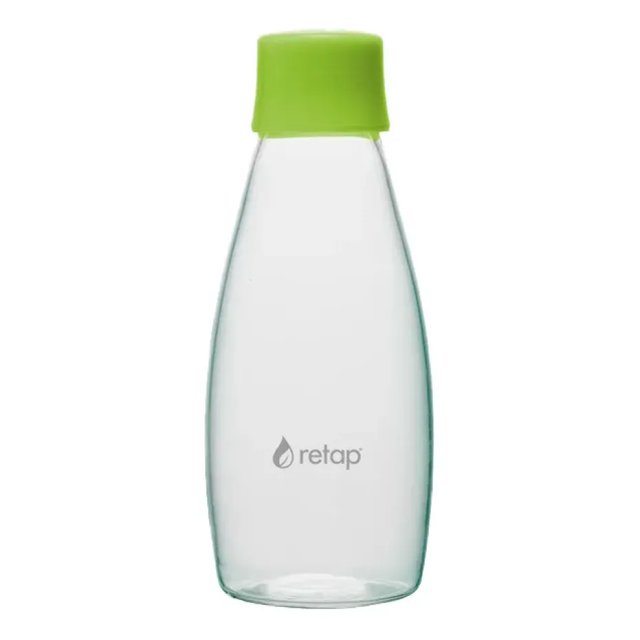 Botella de vidrio Retap Go 05 tapón de rosca 50 cl, Forest green