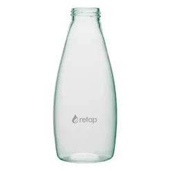 Botella de vidrio Retap Go 05 tapón de rosca 50 cl, Black