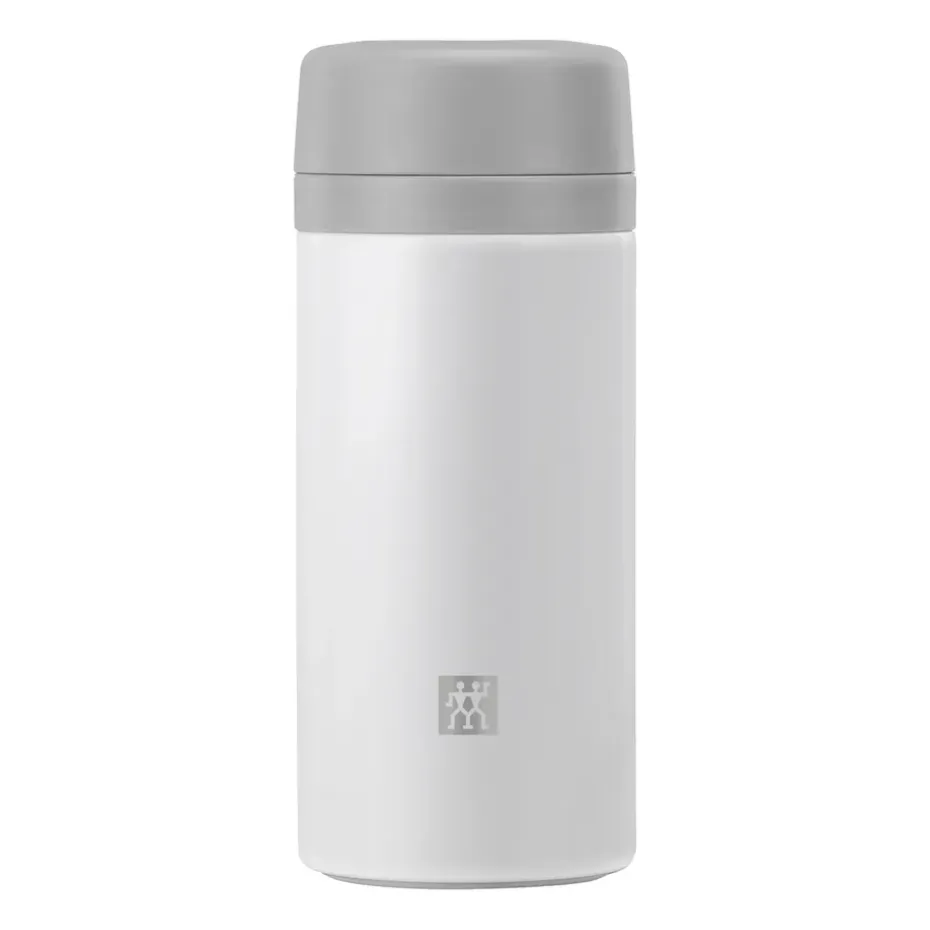 Botella termo Zwilling Thermo 0,42 L, Silver-blanco