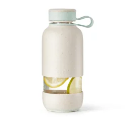 Botella To Go organic Lékué 600 ml, Beige