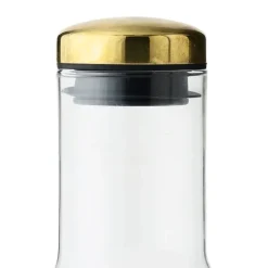 Botella Water Bottle, vidrio-latón