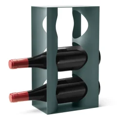 Botellero Alfredo 3 botellas 33,6x12 cm, Artichoke green