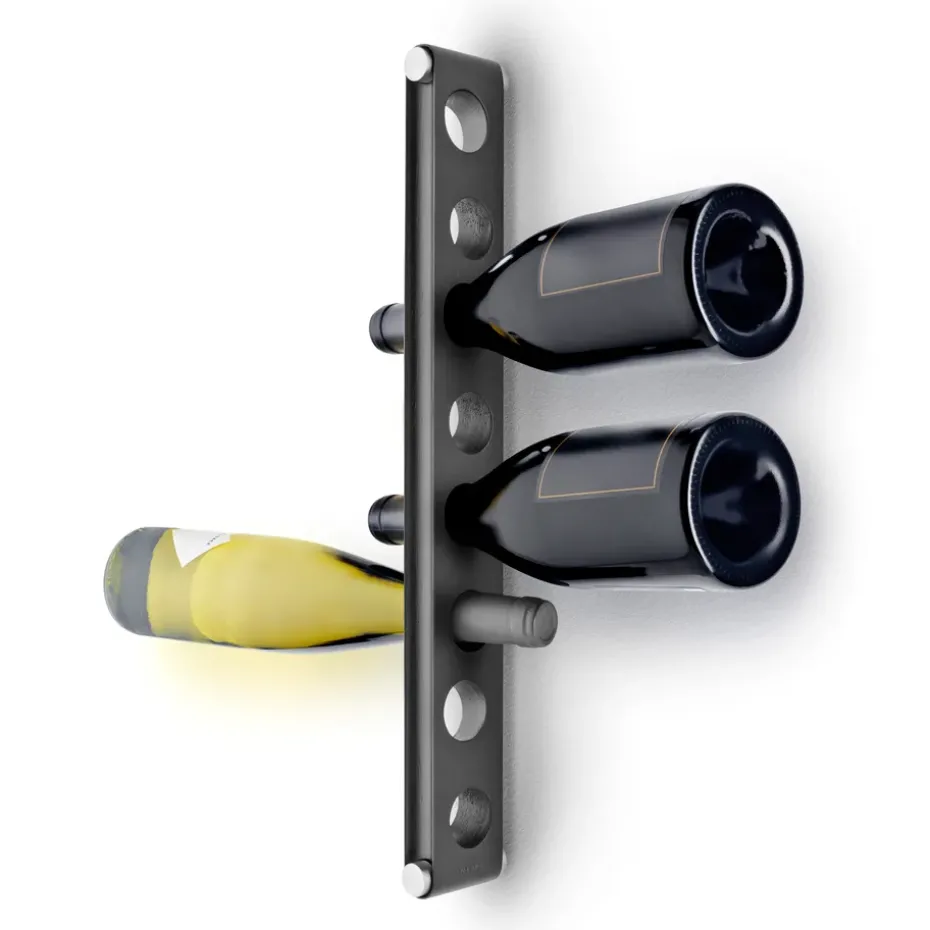 Botellero colgante Nordic Kitchen, Black