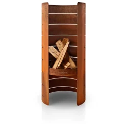 Brasero FireCylinder, acero corten