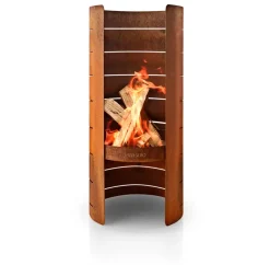 Brasero FireCylinder, acero corten
