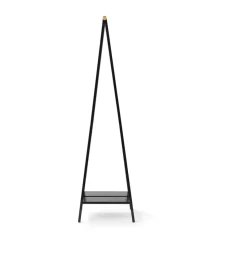 Burro para ropa Linn perchero compacto, Negro