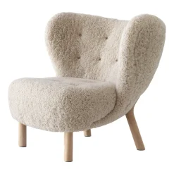 Butaca Little Petra VB1, Roble tratado con aceite blanco-Moonlight