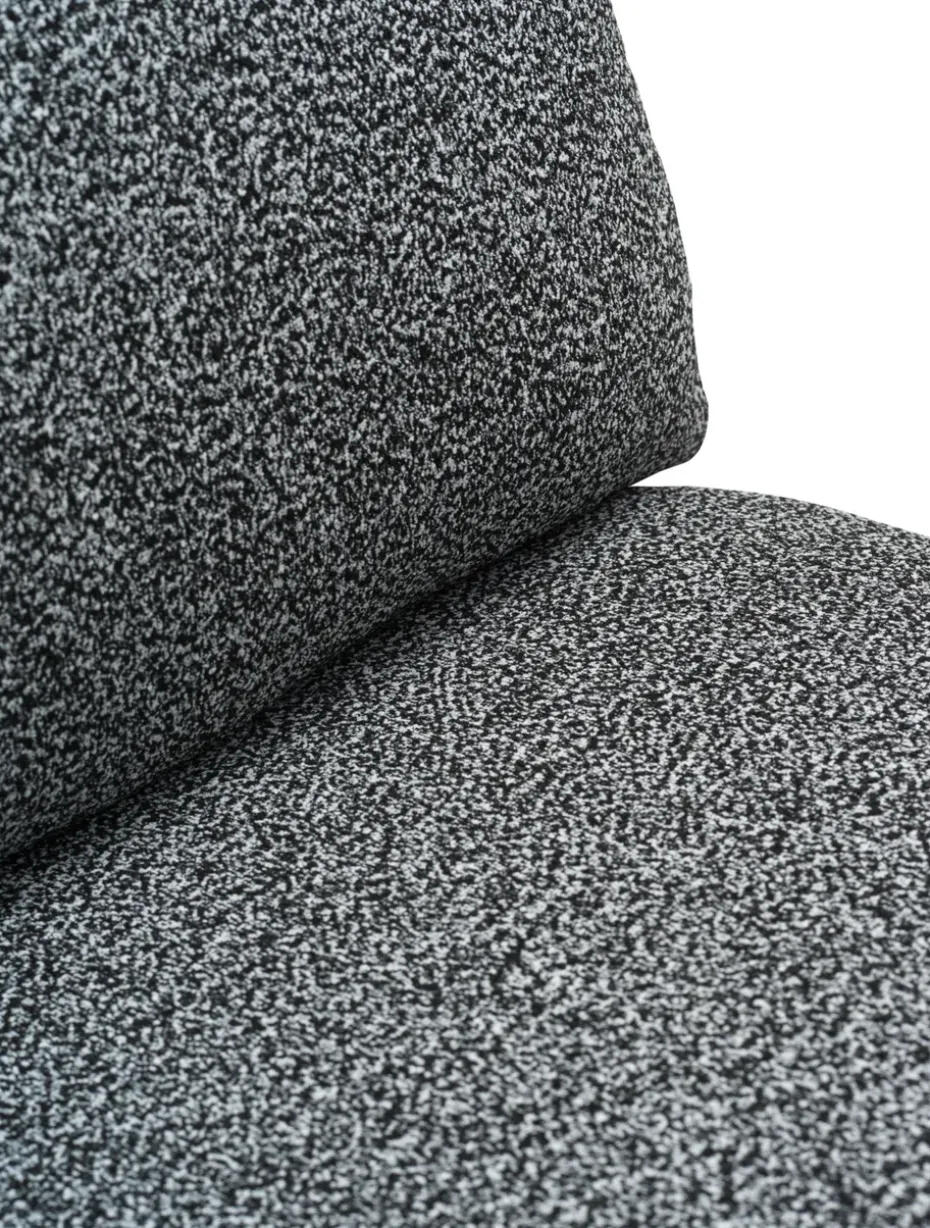 Butaca lounge Blixt, Negro-teddy ant