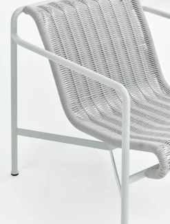 Butaca Lounge Palissade Cord Low, Sky grey