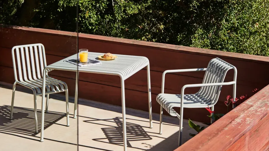 Butaca Lounge Palissade Low, Sky grey