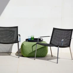 Butaca Lounge Straw, Anthracite