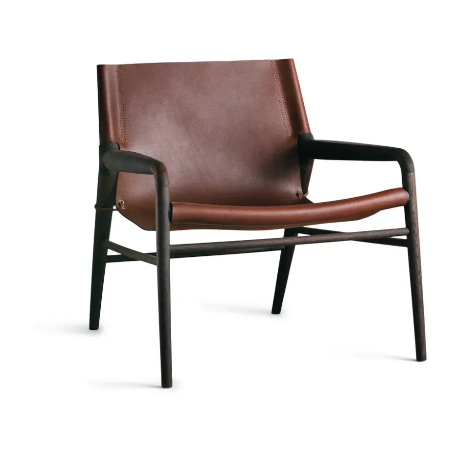 Butaca Rama Chair roble ahumado, Natural