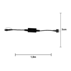 Cable de inicio Star Trading system LED, 180 cm