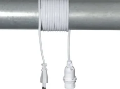 Cable E14 Basic 3,5 m, blanco