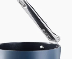 Cacerola antiadherente con tapa Space Ø19 cm, Azul